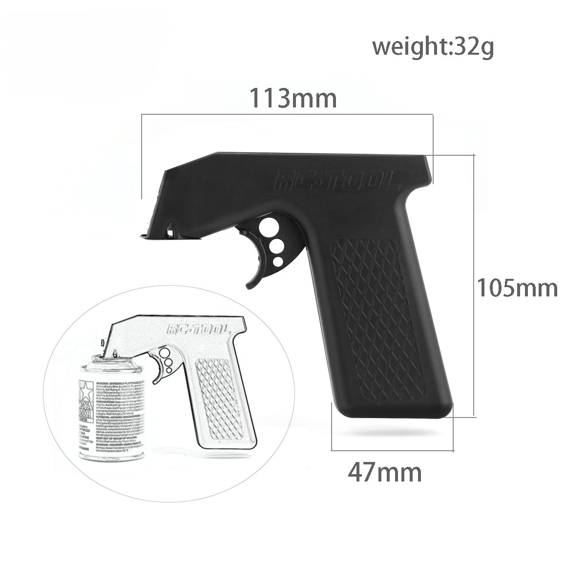 Tamiya Paint Spray Bottle Adap - Rc Helicopter Bag ulasan dan harga