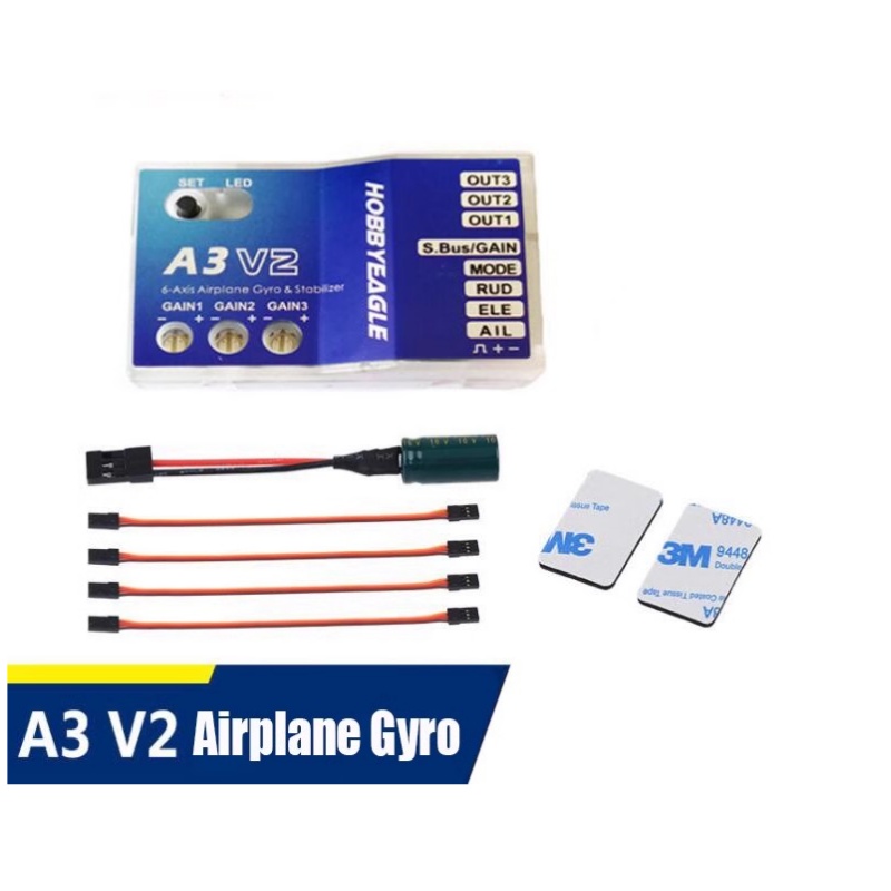 A3 V2 Flight Controller Stabil - Rc Helicopter Gyro ulasan dan harga