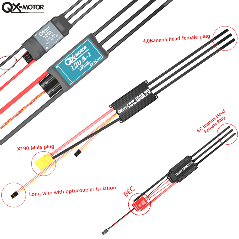 20A-120A Brushless ESC Speed C - Rc Helicopter Motor ulasan dan harga